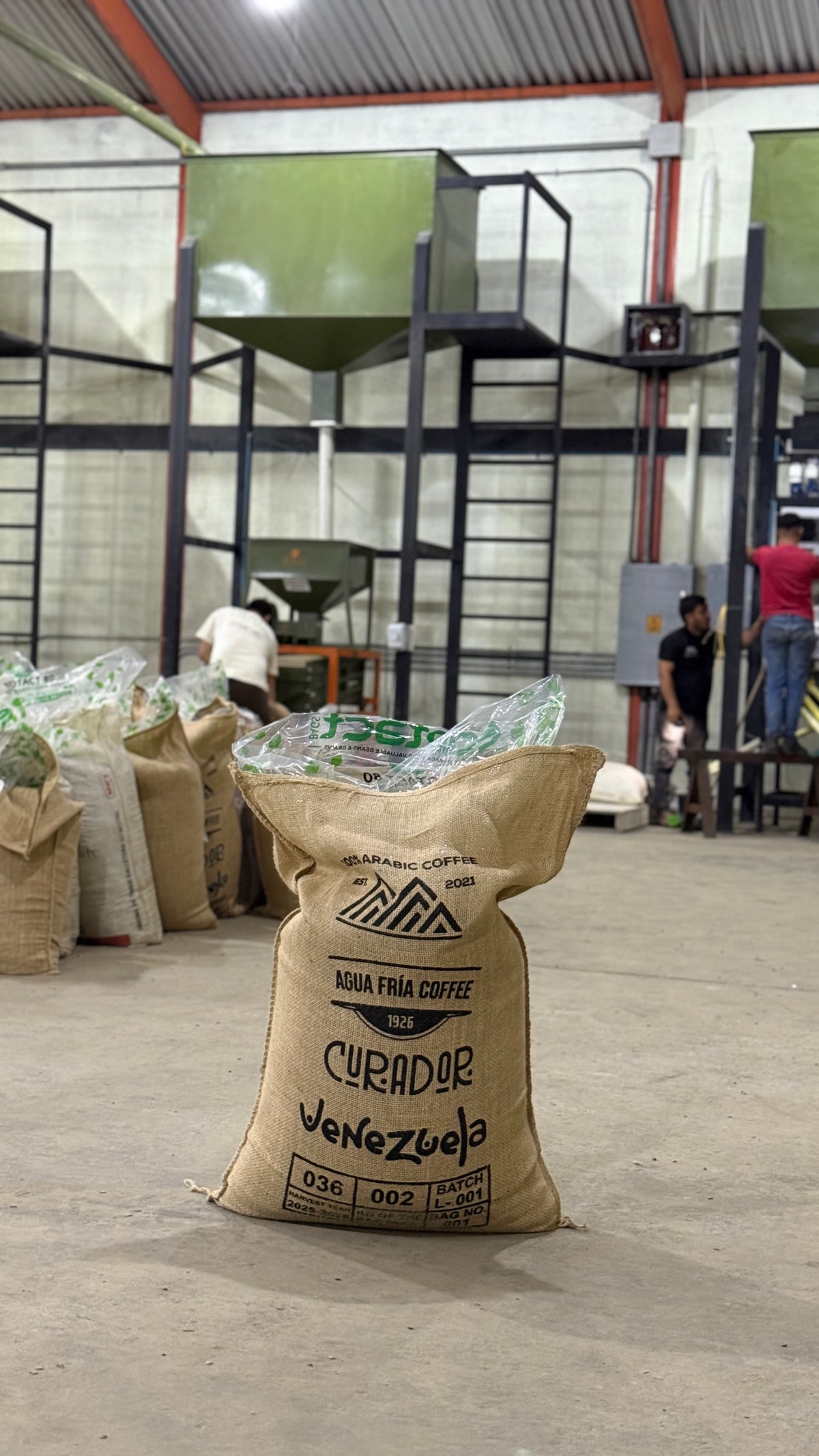 Finca cafetera en Venezuela
